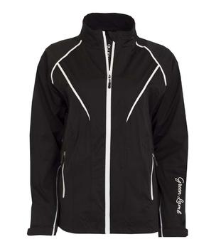 Green Lamb Hush Waterproof Jacket - Black / White - main image